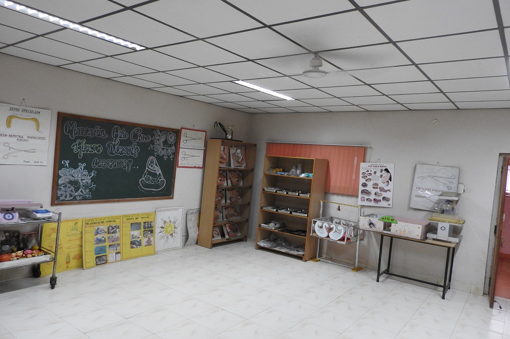 Nutrition lab at kle nursing college